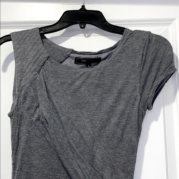 BCBGMaxAzaria gray dress - Picture 5 of 7